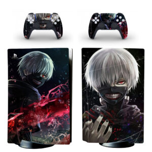 Tokyo Ghoul PS5 Skin Sticker And Controllers