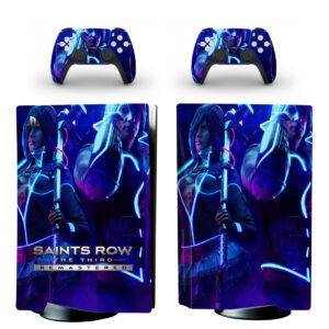 Saints Row: The Third PS5 Skin Sticker Decal