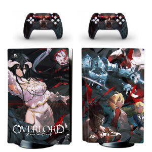 Overlord PS5 Skin Sticker And Controllers