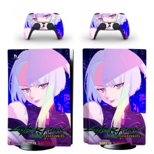 Cyberpunk: Edgerunners PS5 Skin Sticker Decal Design 6