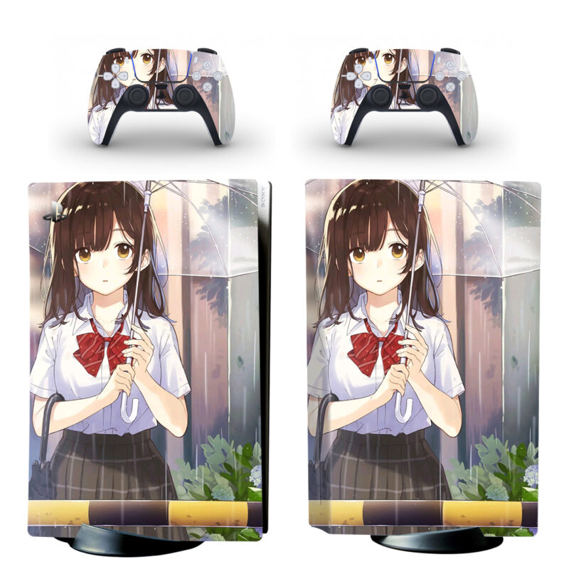 Sayu Ogiwara PS5 Skin Sticker And Controllers