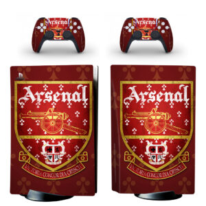 Arsenal Victoria Concordia Crescit PS5 Skin Sticker Decal