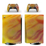 Abstract Gold Texture PS5 Skin Sticker Decal