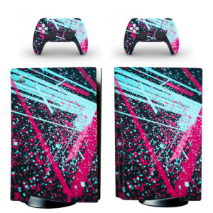 Verge Paint Splash PS5 Skin Sticker Decal