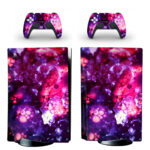 Purple Pink Bubble Light PS5 Skin Sticker Decal