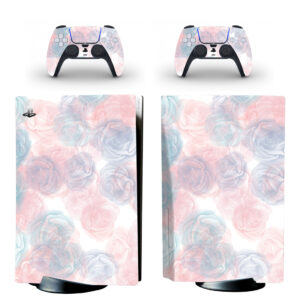 Stick Floral Pastel PS5 Skin Sticker Decal