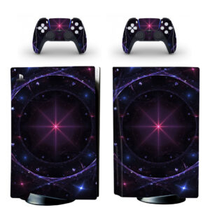 3D Dimensional Shiny Compass PS5 Skin Sticker Decal