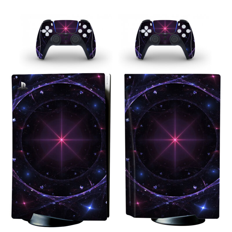 3D Dimensional Shiny Compass PS5 Skin Sticker Decal