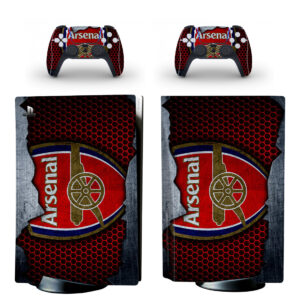 Arsenal F.C. PS5 Skin Sticker Decal Design 12