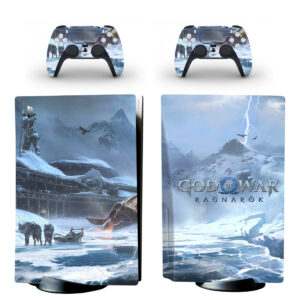 God of War Ragnarök PS5 Skin Sticker Decal Design 3