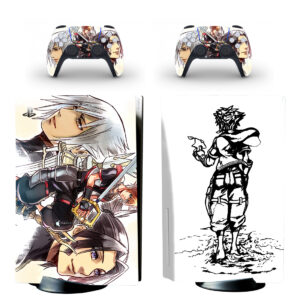 Kingdom Hearts III PS5 Skin Sticker Decal Design 8