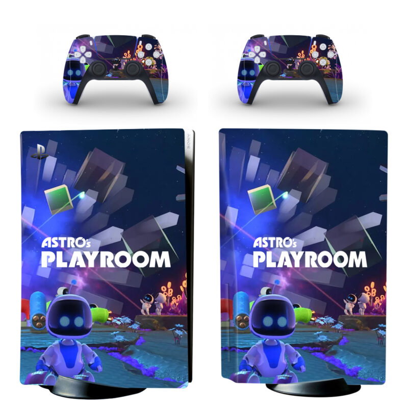 Astro's Playroom PS5 Skin Sticker Decal Design 4