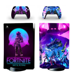 Fortnite Battle Royale PS5 Skin Sticker And Controllers Design 1