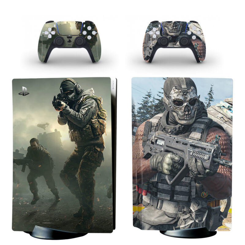 Call Of Duty PS5 Skin Sticker And Controllers Design 1