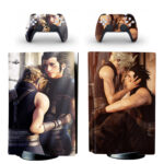 Zack Fair And Ria PS5 Skin Sticker Decal