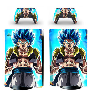 Dragon Ball Blue Gogeta PS5 Skin Sticker Decal