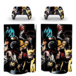 One Piece Anime Characters PS5 Skin Sticker Decal