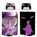 Purple Naruto Uzumaki PS5 Skin Sticker Decal