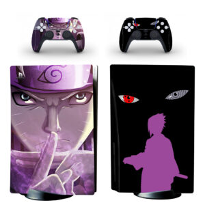 Purple Naruto Uzumaki PS5 Skin Sticker Decal