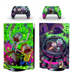 Rick And Morty PS5 Skin Sticker Decal Design 6