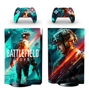 Battlefield 2042 PS5 Skin Sticker And Controllers