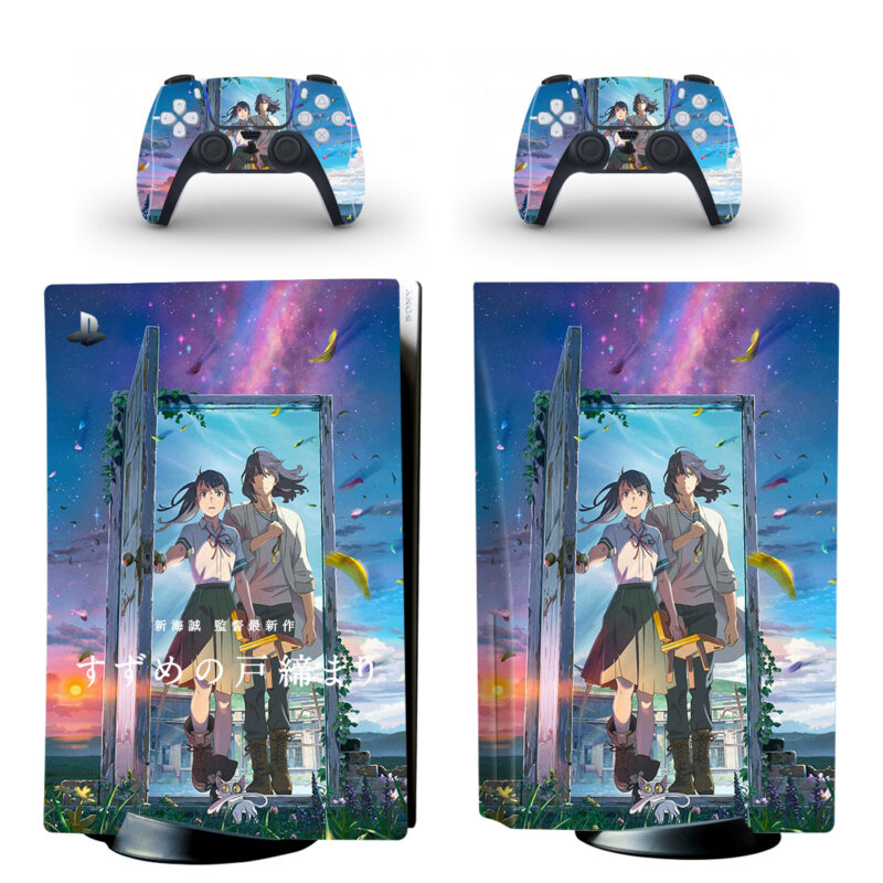 Suzume PS5 Skin Sticker Decal