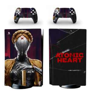 Atomic Heart PS5 Skin Sticker And Controllers