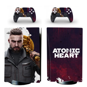 Atomic Heart PS5 Skin Sticker Decal Design 3