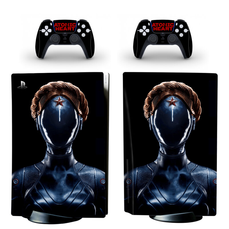 Atomic Heart PS5 Skin Sticker Decal Design 6