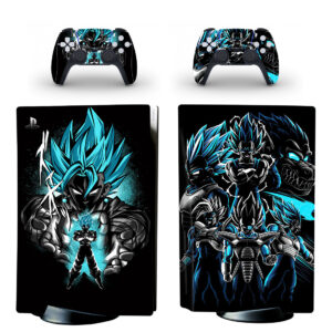 Dragon Ball Z PS5 Skin Sticker Decal Design 7