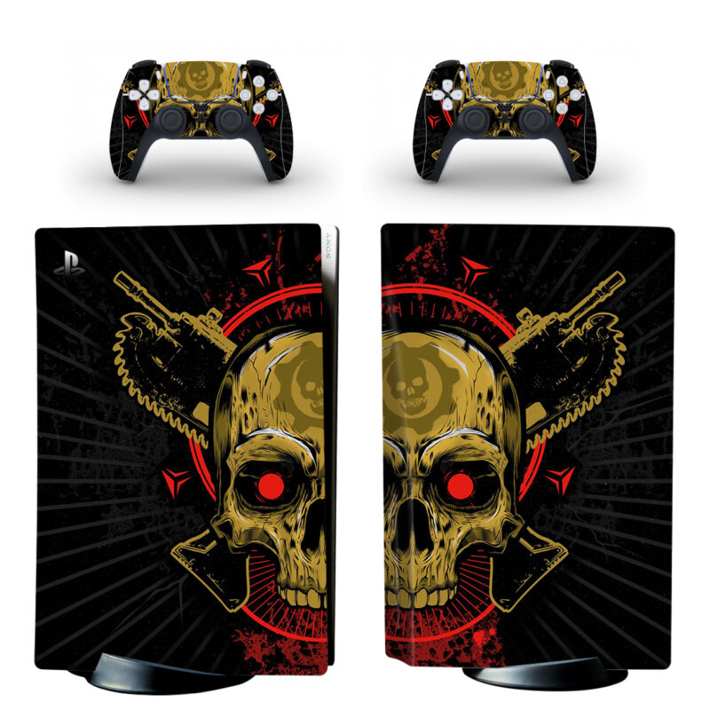 Gears of War PS5 Skin Sticker Decal