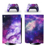 Starry Sky Stars Nebula PS5 Skin Sticker Decal