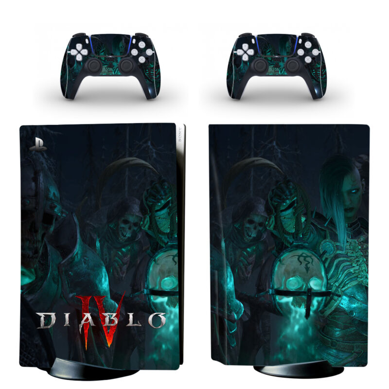 Diablo IV PS5 Skin Sticker Decal Design 2