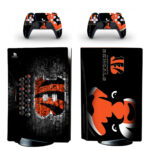 Cincinnati Bengals PS5 Skin Sticker And Controllers