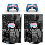 LA Clippers PS5 Skin Sticker Decal Design