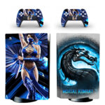 Mortal Kombat X PS5 Skin Sticker And Controllers