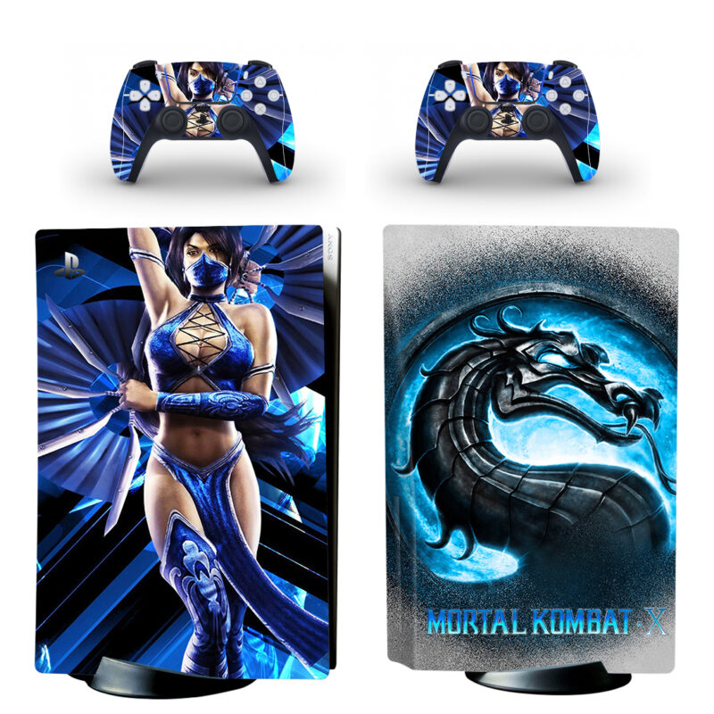 Mortal Kombat X PS5 Skin Sticker And Controllers