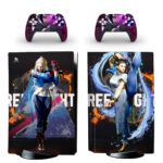 Street Fighter 6 PS5 Skin Sticker Decal Design 3