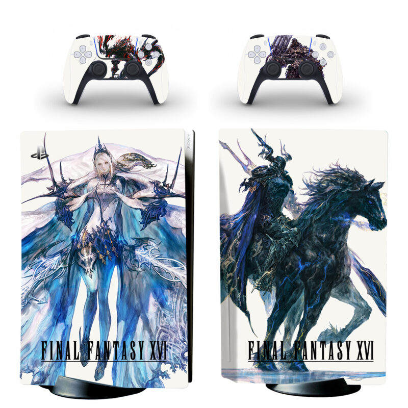 Final Fantasy XVI PS5 Skin Sticker And Controllers