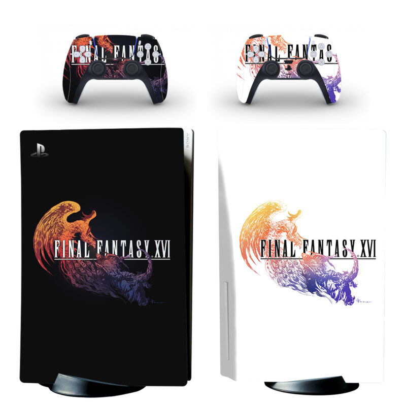 Final Fantasy XVI PS5 Skin Sticker Decal Design 3