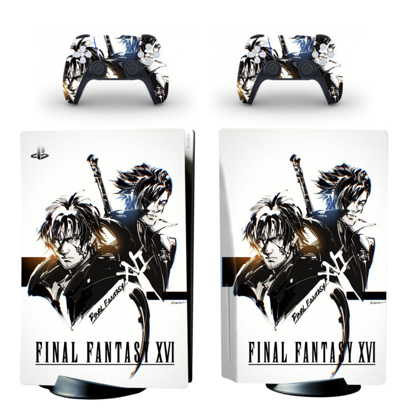 Final Fantasy XVI PS5 Skin Sticker And Controllers Design 4