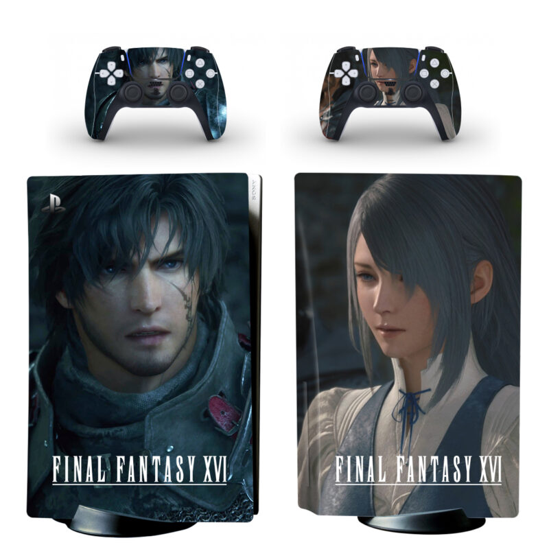 Final Fantasy XVI PS5 Skin Sticker Decal Design 5