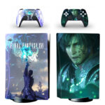 Final Fantasy XVI PS5 Skin Sticker And Controllers Design 6