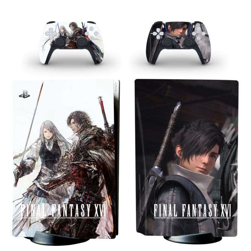 Final Fantasy XVI PS5 Skin Sticker And Controllers Design 7