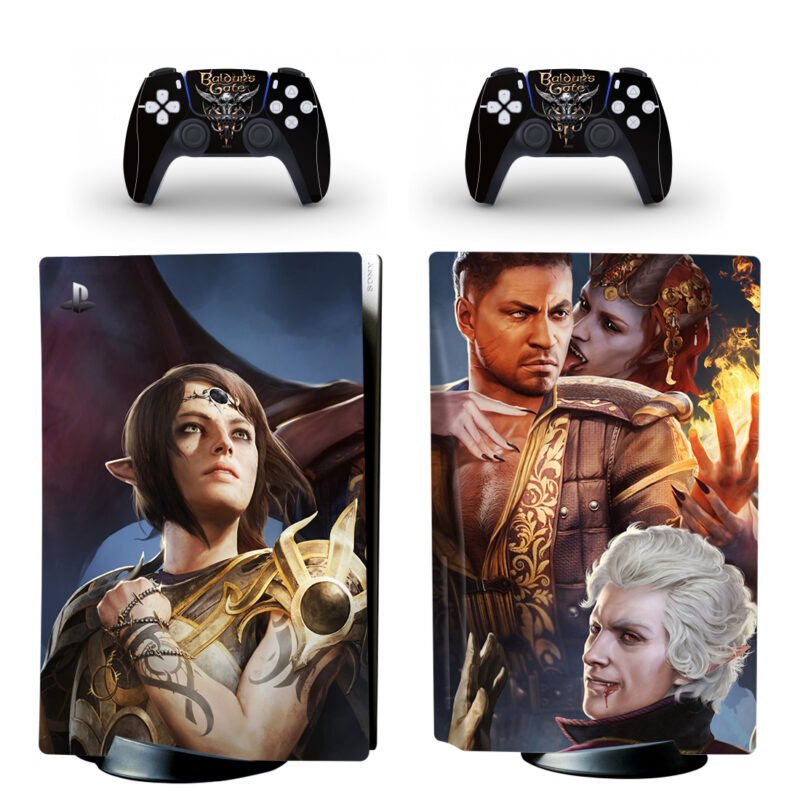 Baldur’s Gate III PS5 Skin Sticker Decal