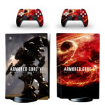 Armored Core VI: Fires Of Rubicon PS5 Skin Sticker And Controllers