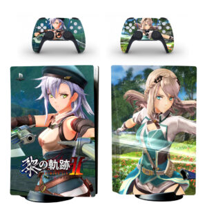 The Legend Of Heroes: Trails Through Daybreak PS5 Skin Sticker And Controllers