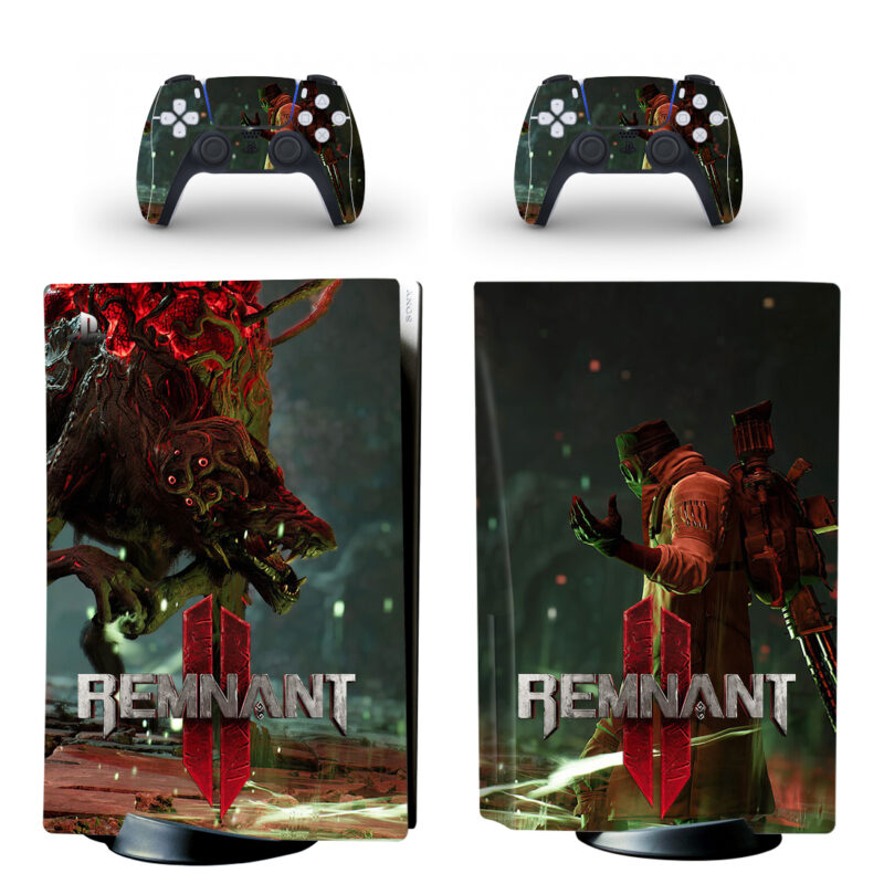 Remnant 2 PS5 Skin Sticker And Controllers Design 3