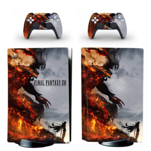 Final Fantasy XVI PS5 Skin Sticker And Controllers Design 8