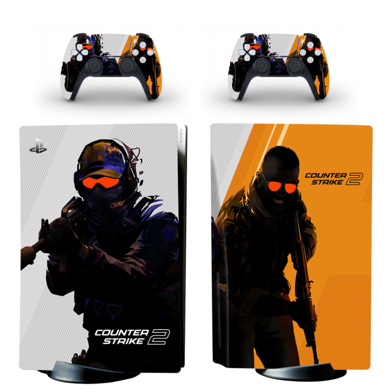 Counter-Strike 2 PS5 Skin Sticker And Controllers Design 3